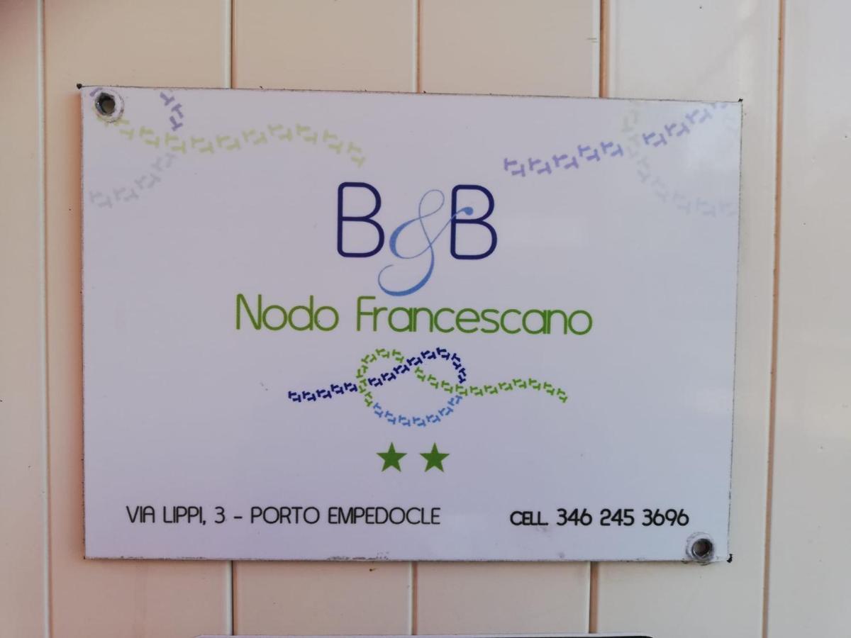 B&B Nodo Francescano Porto Empedocle Eksteriør bilde